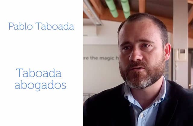 Pablo Taboada, de Taboada abogados Portada