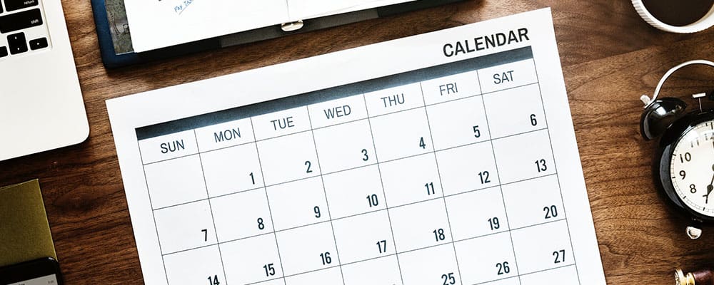 calendario startup